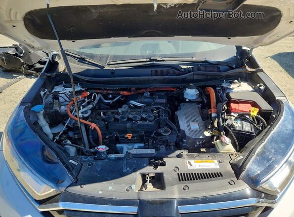 5J6RT6H95NL021575 2022 HONDA CR-V White Widok komory silnika