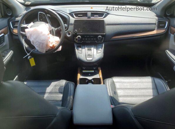 5J6RT6H96NL058151 2022 HONDA CR-V Silver Widok deski rozdzielczej