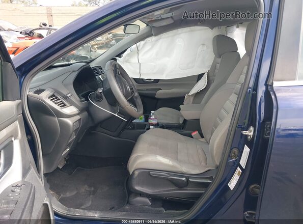5J6RW1H24LA003283 2020 HONDA CR-V Blue Vista interior delantera