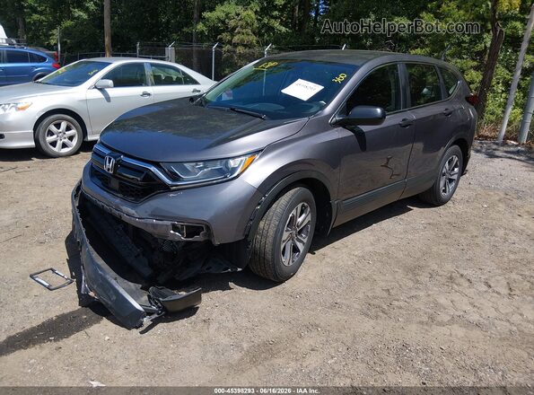 5J6RW1H26ML004215 2021 HONDA CR-V Gray Առջևի ձախ երեք քառորդ տեսարան