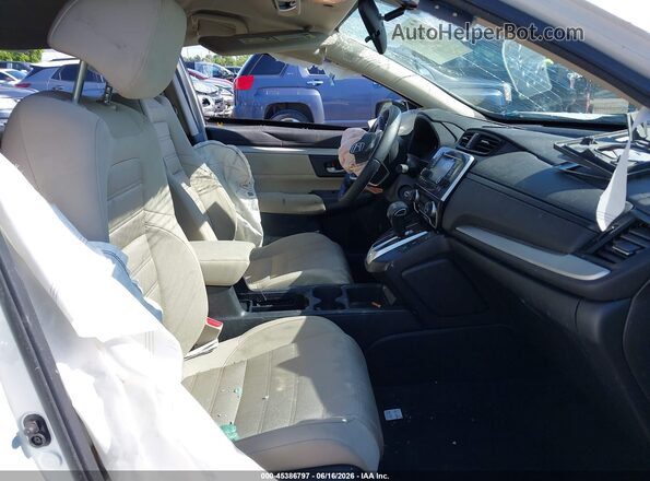 5J6RW1H28LA014285 2020 HONDA CR-V White Widok wnętrza z przodu