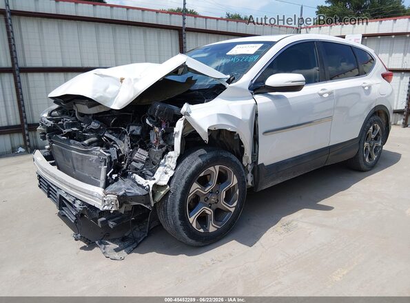 5J6RW1H50KA014810 2019 HONDA CR-V White Առջևի ձախ երեք քառորդ տեսարան