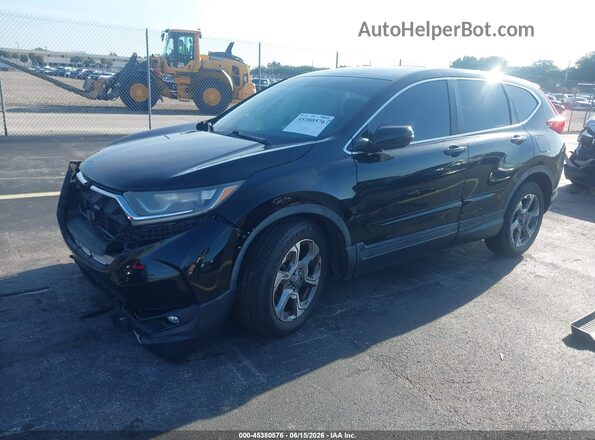 5J6RW1H51KA034127 2019 HONDA CR-V Black Przód lewy