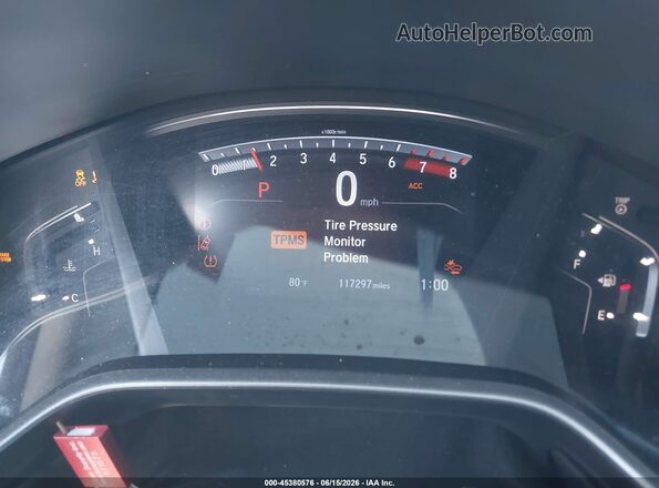 5J6RW1H51KA034127 2019 HONDA CR-V Black Widok tylnych siedzeń