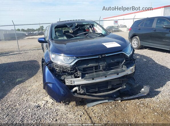 5J6RW1H52KA008538 2019 HONDA CR-V Синий Вид спереди