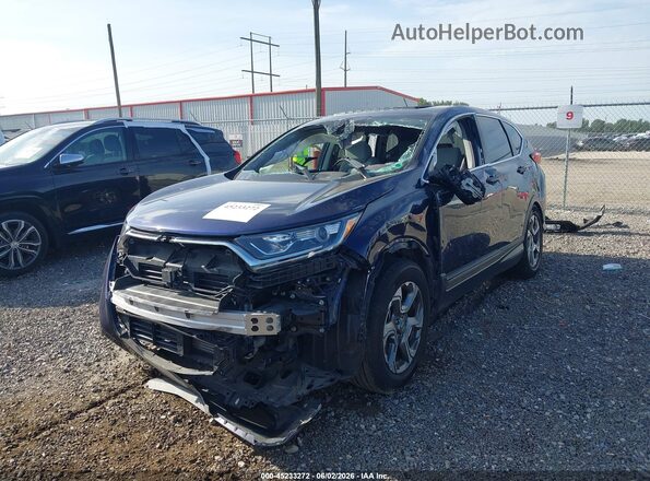 5J6RW1H52KA008538 2019 HONDA CR-V Синий 