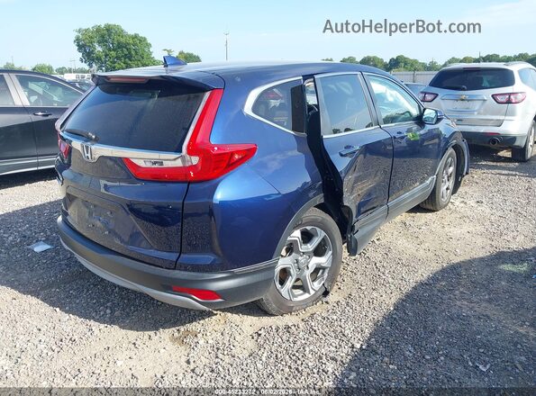 5J6RW1H52KA008538 2019 HONDA CR-V Синий Задняя правая четверть