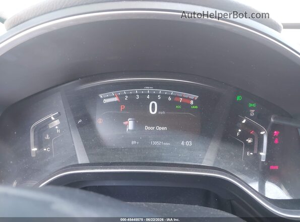 5J6RW1H52KA032080 2019 HONDA CR-V Silver Rear seats view