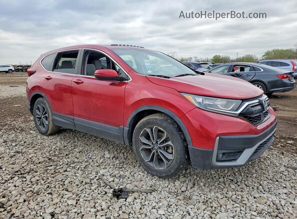 5J6RW1H52MA012902 2021 HONDA CR-V Red Delantero derecho