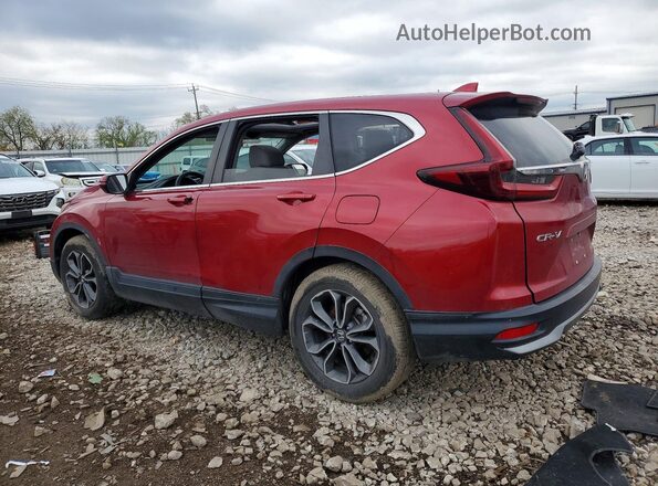 5J6RW1H52MA012902 2021 HONDA CR-V Red Trasero izquierdo