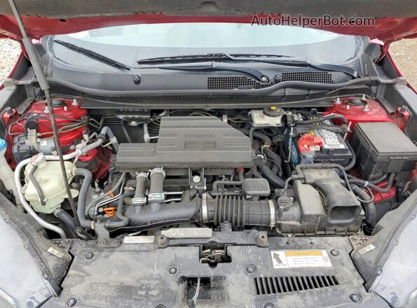 5J6RW1H52MA012902 2021 HONDA CR-V Red Vista interior trasera