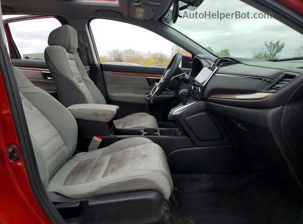 5J6RW1H52MA012902 2021 HONDA CR-V Red Vista interior delantera