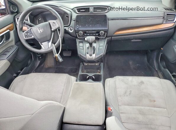 5J6RW1H52MA012902 2021 HONDA CR-V Red Vista del salpicadero