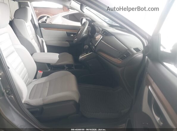 5J6RW1H53KA044612 2019 HONDA CR-V Gray წინა სალონის ხედი