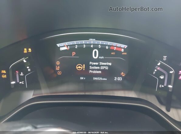 5J6RW1H53KA044612 2019 HONDA CR-V Gray 