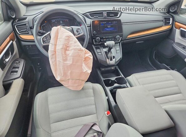 5J6RW1H53MA011001 2021 HONDA CR-V Silver Вид панелі приладів