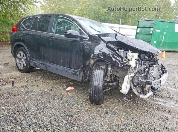 5J6RW1H54KA016902 2019 HONDA CR-V Black 