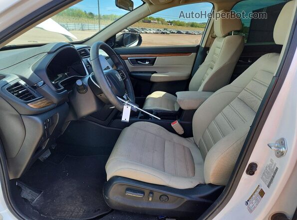5J6RW1H54MA005045 2021 HONDA CR-V Белый Вид салона спереди