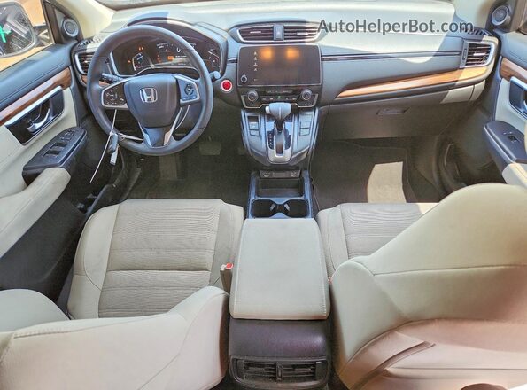 5J6RW1H54MA005045 2021 HONDA CR-V Белый Вид панели приборов