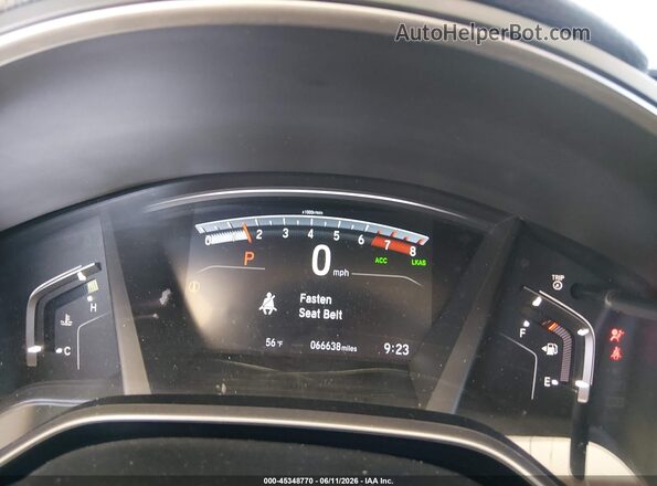 5J6RW1H55KA011241 2019 HONDA CR-V Gray Հետևի նստատեղերի տեսք