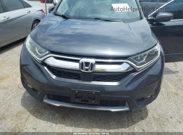 5J6RW1H55KA015502 2019 HONDA CR-V Gray Widok z przodu