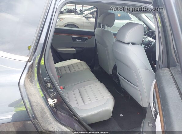 5J6RW1H55KA015502 2019 HONDA CR-V Gray Widok naklejki z numerem VIN