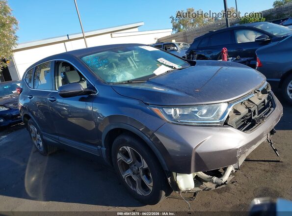5J6RW1H55KA035992 2019 HONDA CR-V Gray სალონის 360-გრადუსიანი ხედი