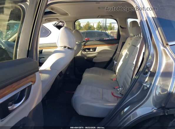 5J6RW1H55KA035992 2019 HONDA CR-V Gray VIN კოდის სტიკერის ხედი