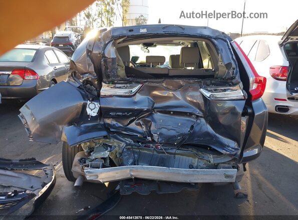 5J6RW1H55KA035992 2019 HONDA CR-V Gray 