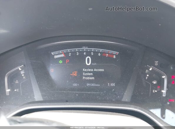 5J6RW1H55KA035992 2019 HONDA CR-V Gray 
