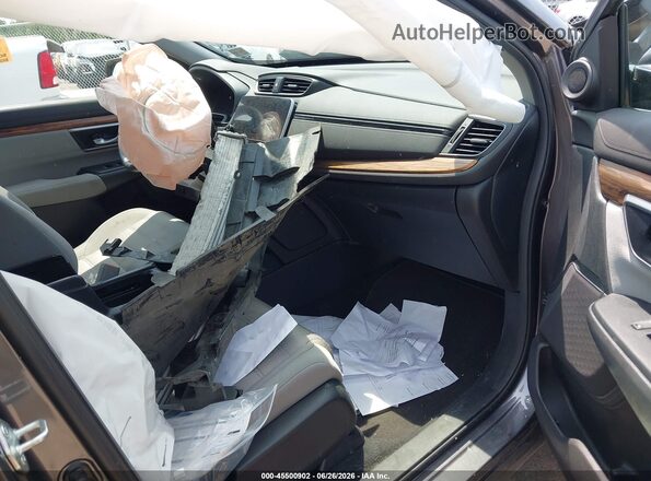 5J6RW1H55MA007399 2021 HONDA CR-V Gray Вид салону спереду