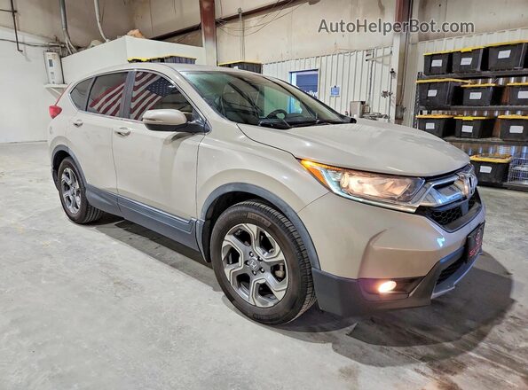 5J6RW1H57JL013530 2018 HONDA CR-V Tan Przód prawy