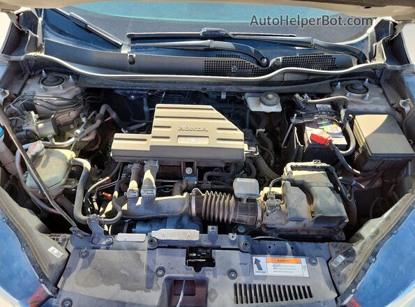 5J6RW1H57JL013530 2018 HONDA CR-V Tan Widok komory silnika