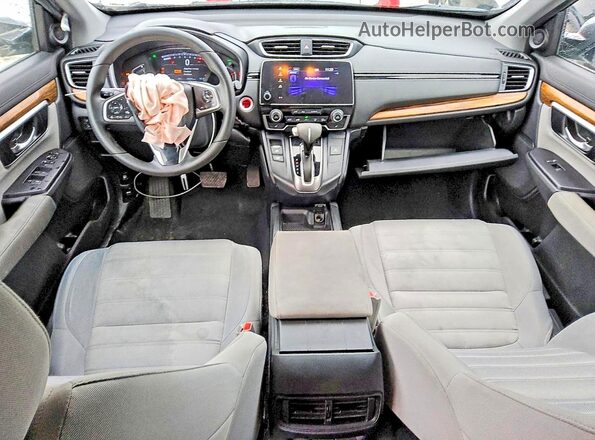 5J6RW1H58KA020256 2019 HONDA CR-V Silver Widok deski rozdzielczej