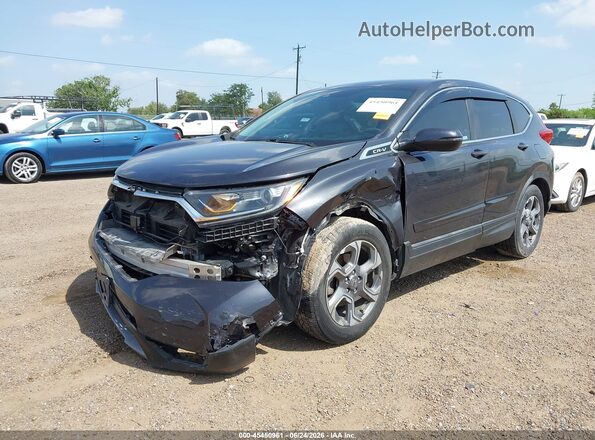 5J6RW1H58KA026963 2019 HONDA CR-V Blue Przód lewy