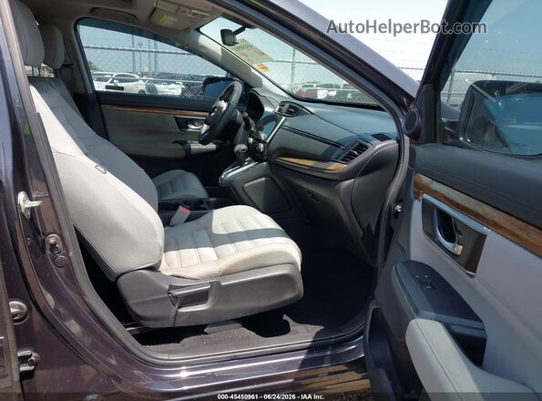 5J6RW1H58KA026963 2019 HONDA CR-V Blue Widok wnętrza z przodu