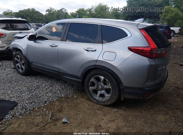 5J6RW1H58KA036327 2019 HONDA CR-V Серебряный Задняя левая четверть