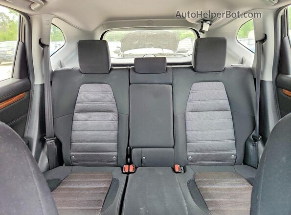 5J6RW1H58ML000788 2021 HONDA CR-V Black Vista de los asientos traseros