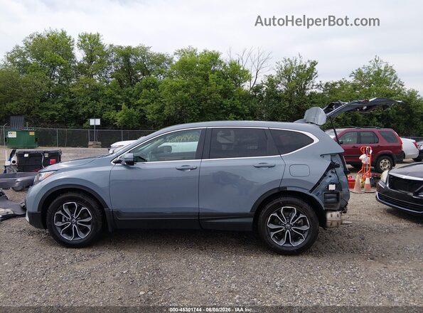 5J6RW1H58ML004825 2021 HONDA CR-V Blue 