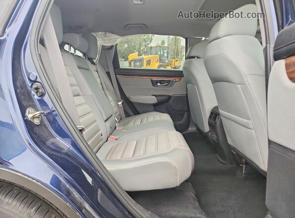 5J6RW1H59KA022887 2019 HONDA CR-V Blue Vista interior trasera