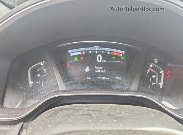 5J6RW1H59KA022887 2019 HONDA CR-V Blue Vista del cuadro de instrumentos