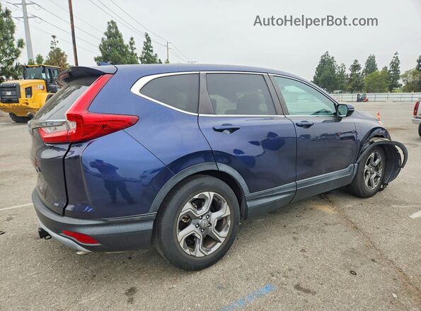 5J6RW1H59KA022887 2019 HONDA CR-V Blue Trasero derecho