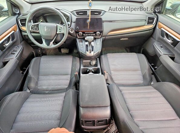 5J6RW1H5XKA003779 2019 HONDA CR-V Silver Widok deski rozdzielczej
