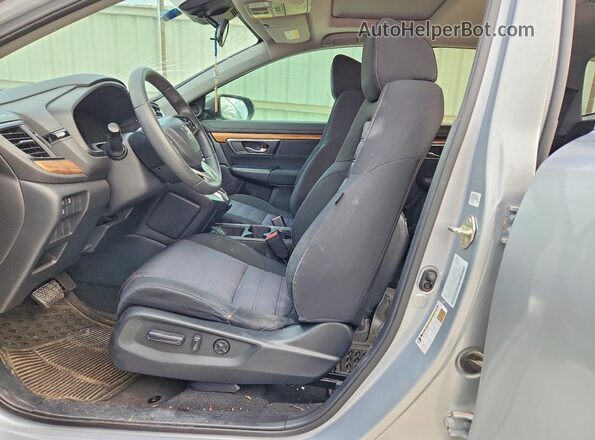 5J6RW1H5XKA003779 2019 HONDA CR-V Silver Widok wnętrza z przodu