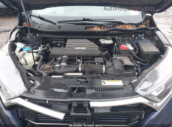 5J6RW1H5XKA013681 2019 HONDA CR-V Blue Widok z tyłu