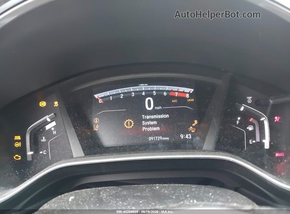 5J6RW1H5XKA013681 2019 HONDA CR-V Blue Widok tylnych siedzeń