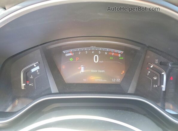 5J6RW1H5XKA027791 2019 HONDA CR-V Black 