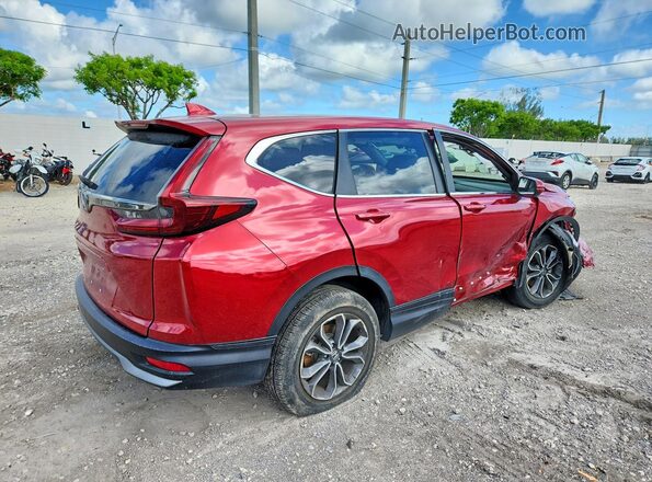 5J6RW1H5XLL003464 2020 HONDA CR-V Красный Задняя правая четверть