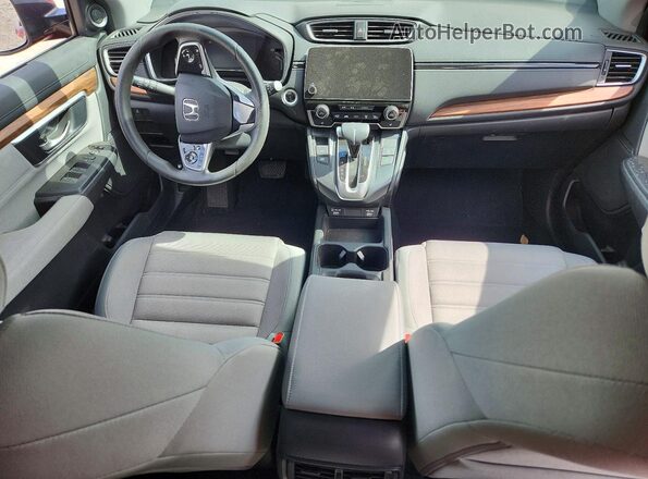5J6RW1H5XLL003464 2020 HONDA CR-V Красный Вид панели приборов