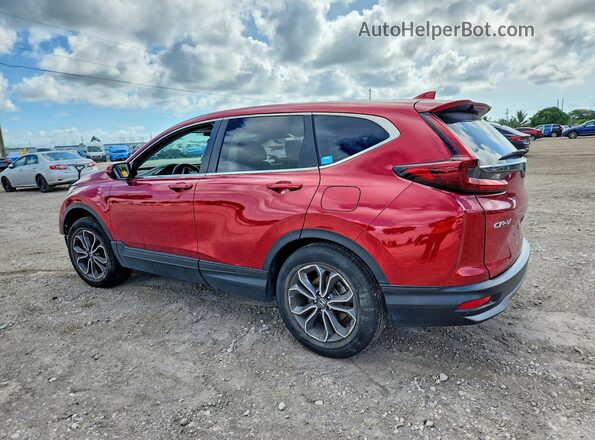 5J6RW1H5XLL003464 2020 HONDA CR-V Красный Задняя левая четверть